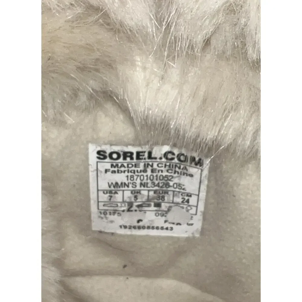 Sorel Women's Torino II Tall Snow Boot Gray Size 7 Waterproof EUC